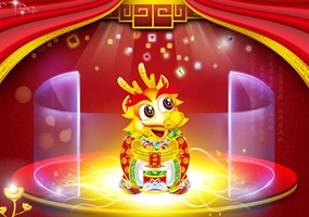 2012龙年海报PSD素材下载